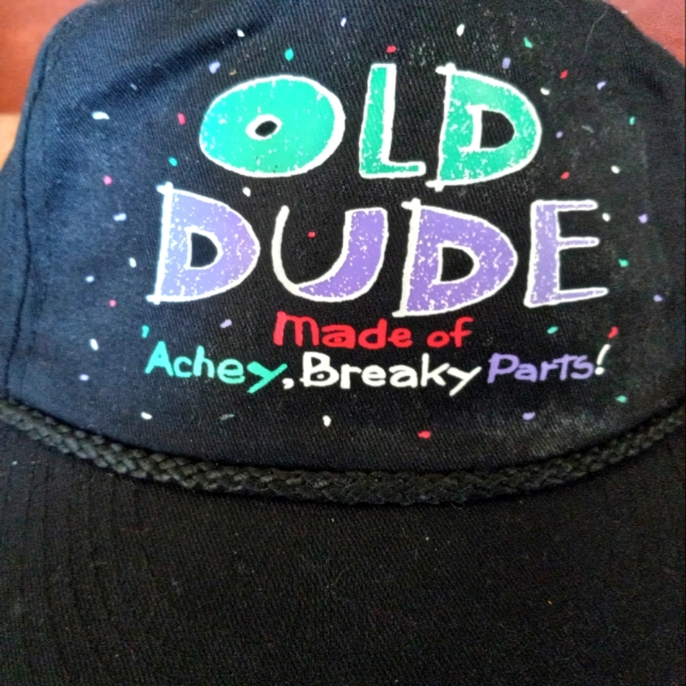 Old Dude truckers style hat